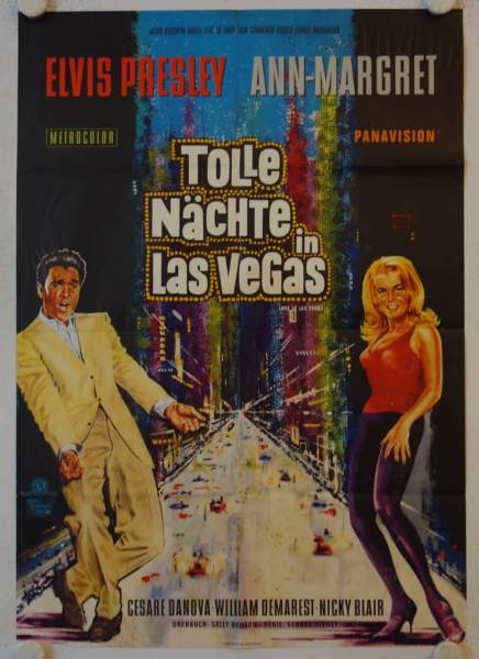Tolle Nächte in Las Vegas originales deutsches Filmplakat